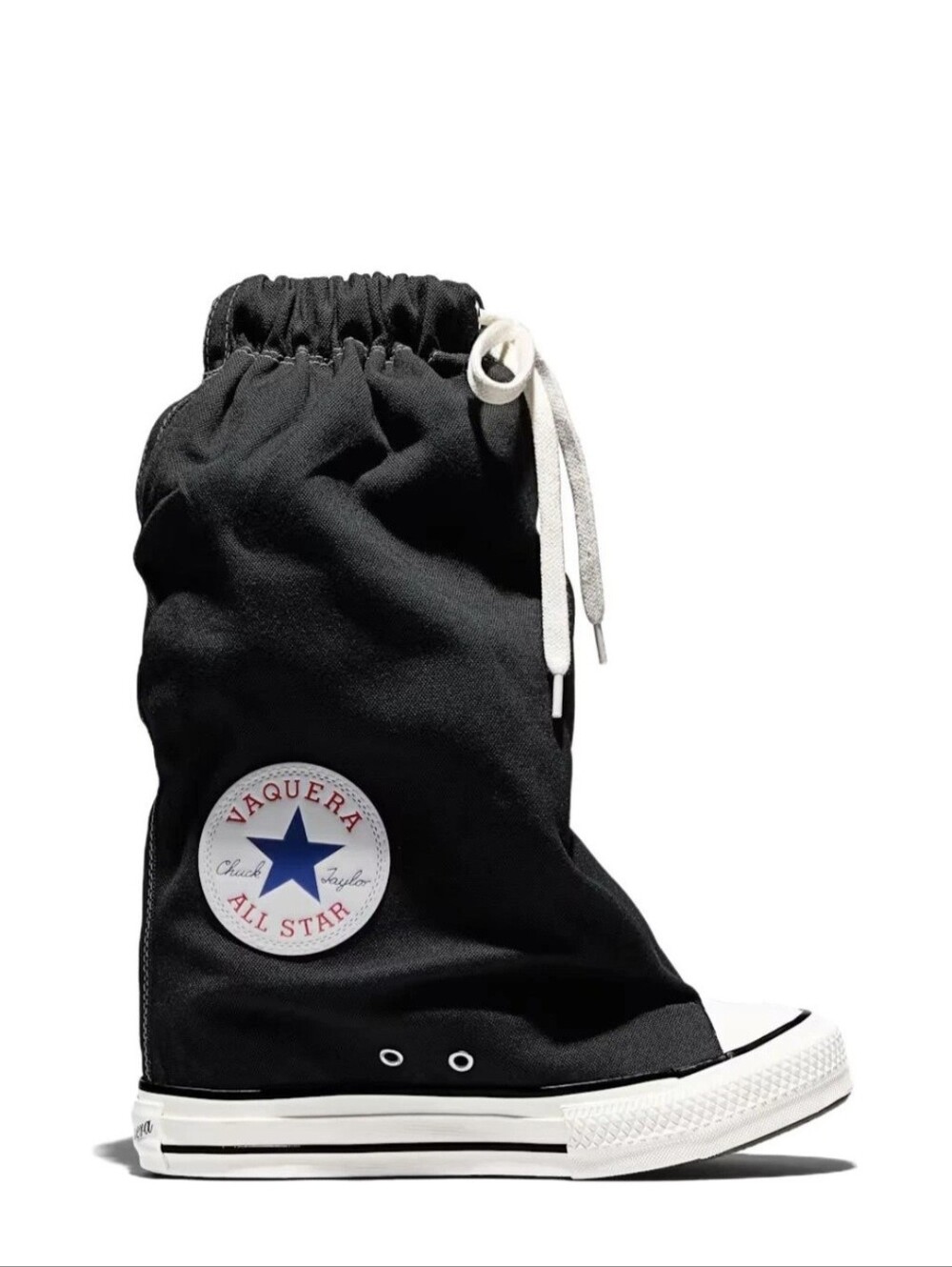 Vaquera x Converse XHi Slouch Wedge Black Chuck Taylor Rare A17687C